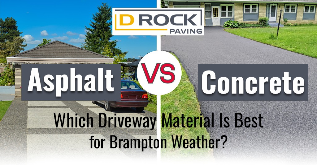 Asphalt vs. Concrete: Which Driveway Material Is Best?