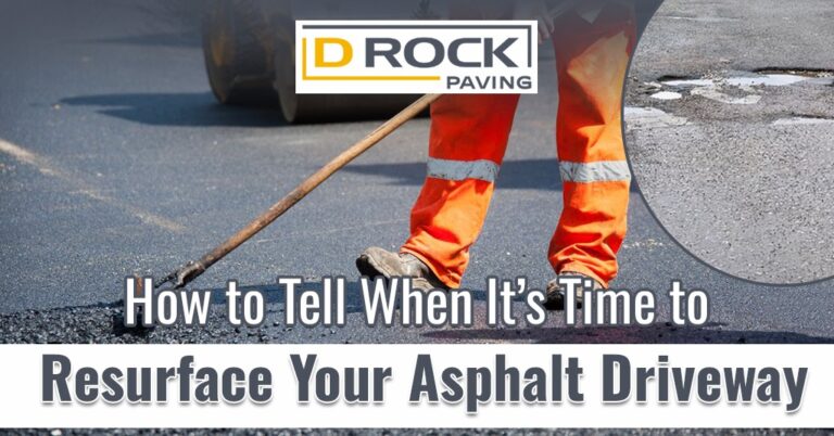 How to Tell When It's Time to Resurface Your Asphalt Driveway?