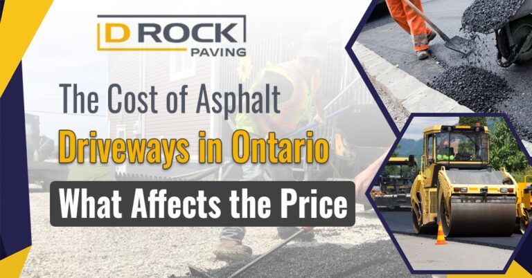 The Cost of Asphalt Driveways in Ontario: What Affects the Price?