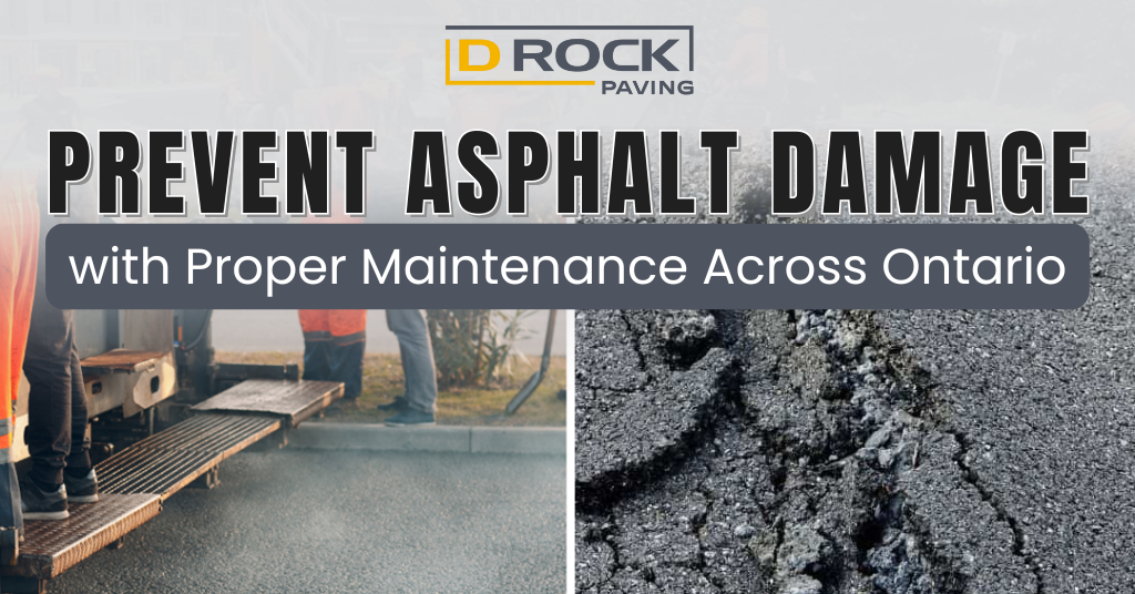 Prevent Asphalt Damage with Proper Maintenance Across Ontario