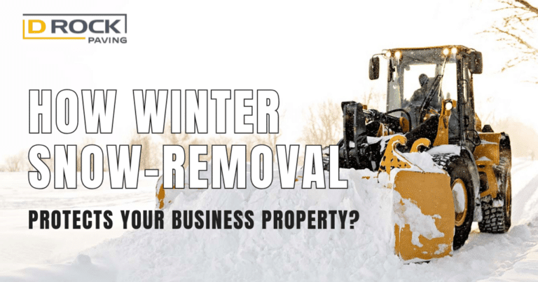 How Winter Snow-Removal Protects Your Business Property?